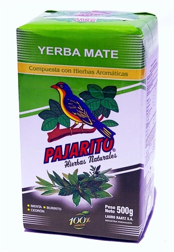 Yerba Mate - Pajarito Hierbas 500g