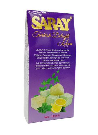 SARAY - Turkish Delight - Lemon/Mint Lokum 150g