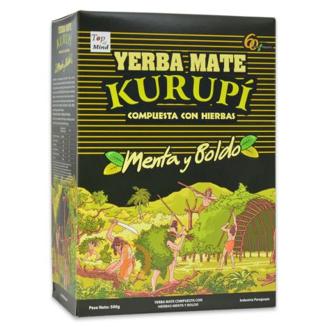 Yerba Mate - Kurupí Menta y Boldo 500g