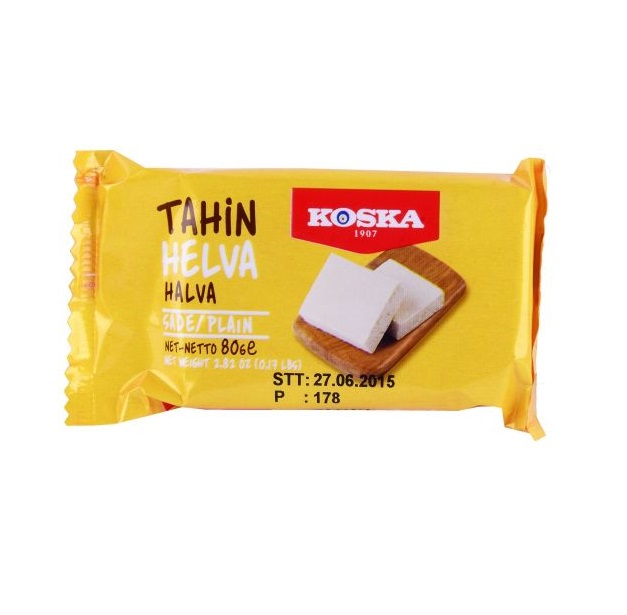 Koska Tahin Helva Sade - vanilková chalva - 80g