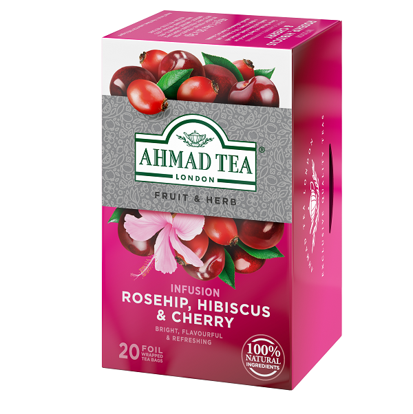 Ahmad - Rosehip, Hibiscus & Cherry (20 sáčků)