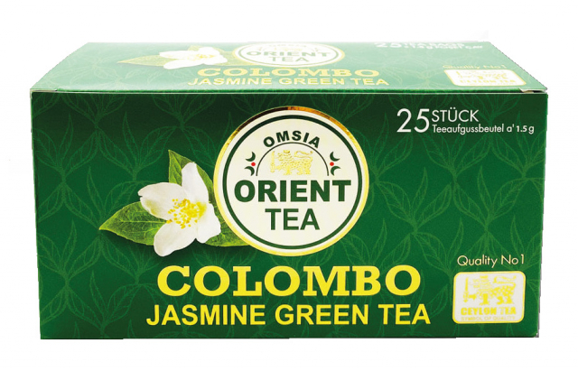 COLOMBO - Jasmine Green Tea  50g (25 sáčků)