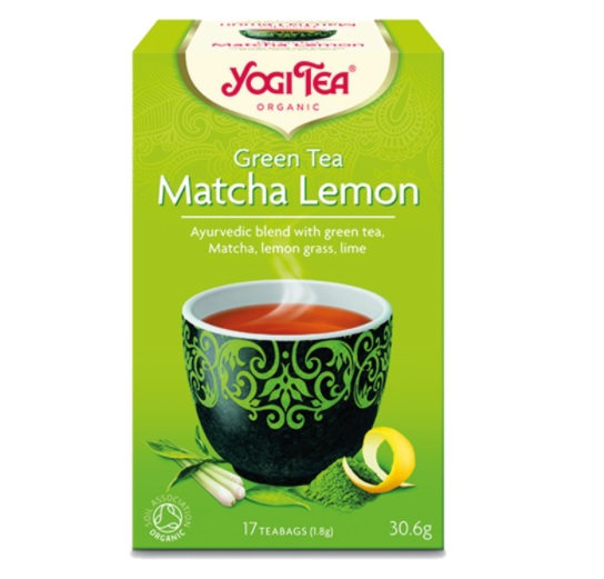 YOGI TEA Matcha Zitrone 30,6g - 17sáčků