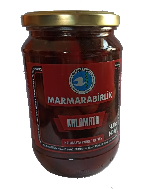 Marmarabirlik Kalamata - turecké olivy s peckou - 700g