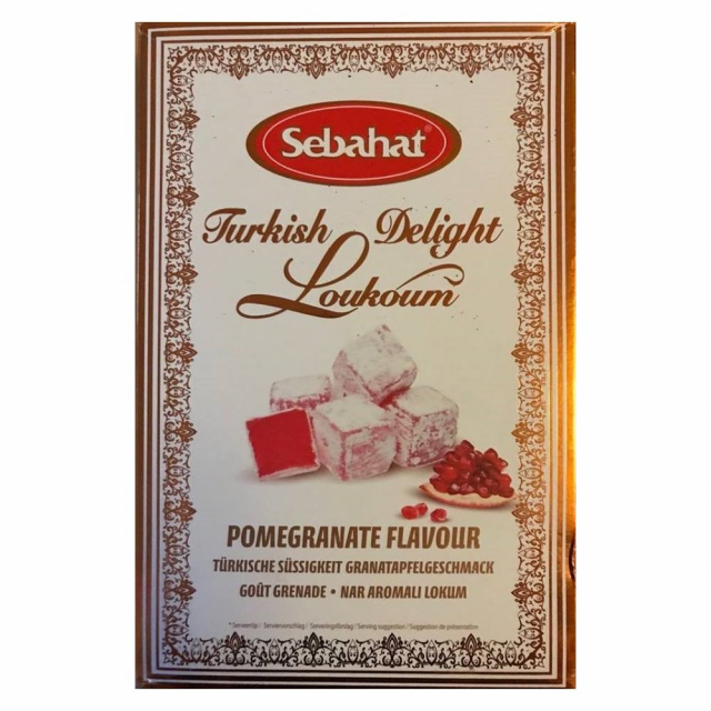 Turkish Delight - SEBAHAT - Nar Aromali Lokum 200g