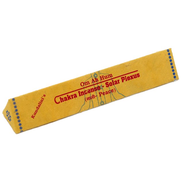 Tibetské vonné tyčinky Chakra Incense - Solar Plexus