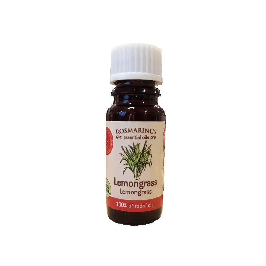 Přírodní aroma olej Lemongrass, 10 ml