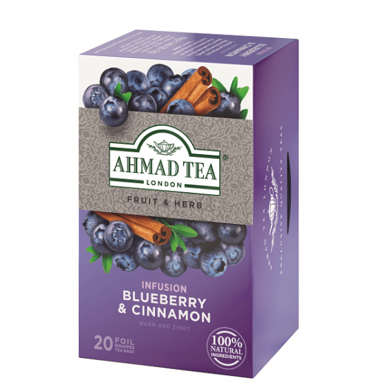 Ahmad - Blueberry & Cinnamon (20 sáčků)