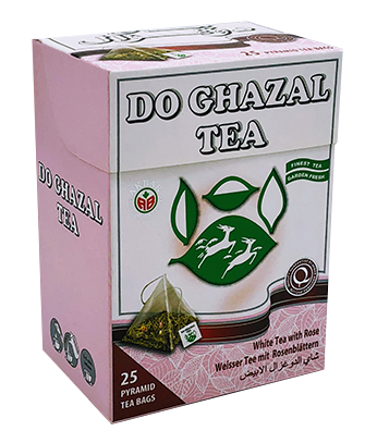 Do Ghazal Tea - White Tea with Rose (25 pyramidek)