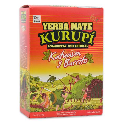 Yerba Mate - Kurupi Katuava y Burrito 500g