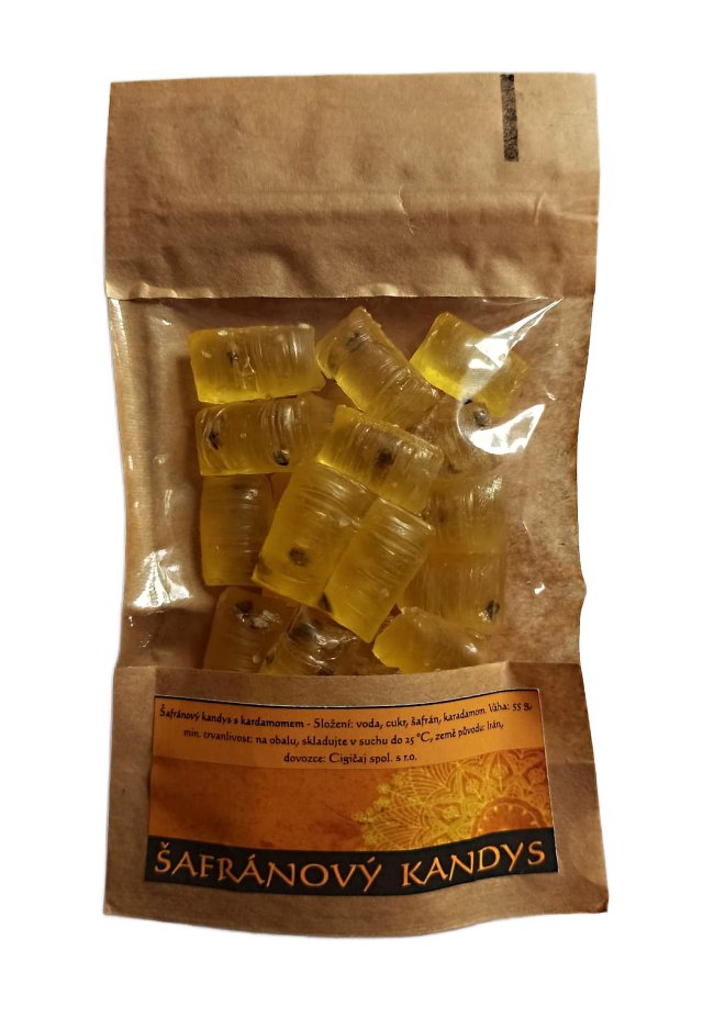 Šafránový kandys 55g