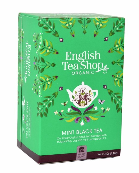 ETS - Mint Black Tea, 20 sáčků