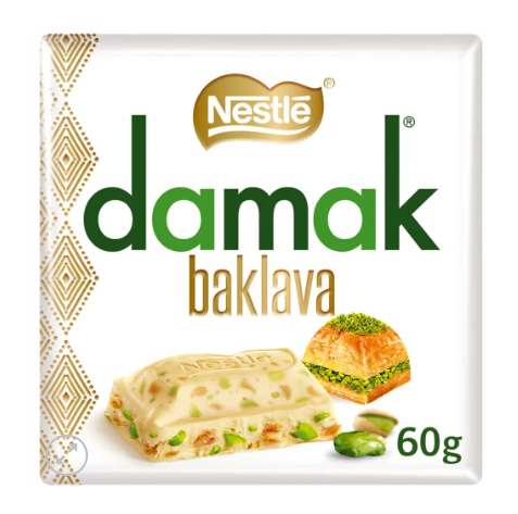 DAMAK - Chocolate Baklava White (bílá) 60g