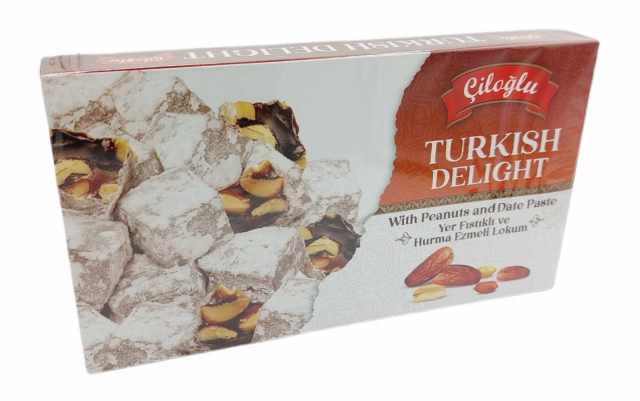 CILOGLU - Turkish Delight - Peanuts and Date Paste 300g