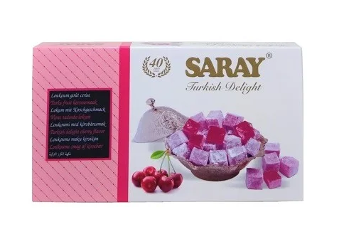 SARAY - Turkish Delight - Cherry Lokum 400g