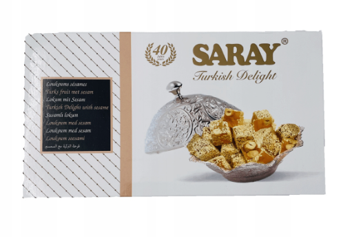 SARAY - Turkish Delight - Sesam Lokum 400g
