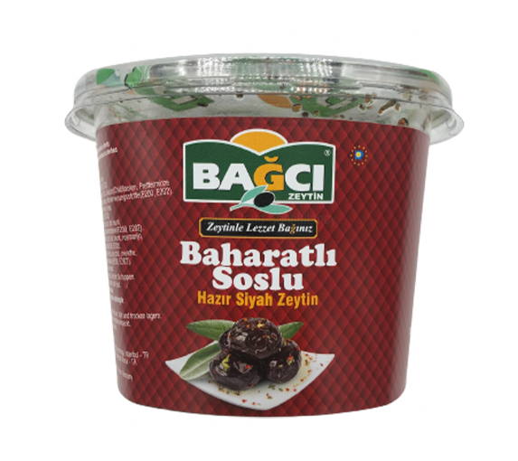 BAGCI Baharatli Soslu Zeytin - turecké olivy ochucené, 400 g
