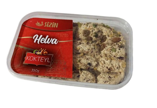 Sizin - Helva Kokteyl - chalva s ořechy a rozinkami, 350g