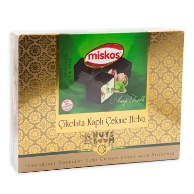 MISKOS - Cikolata Kapli Cekme Helva Antepfistikli 170g