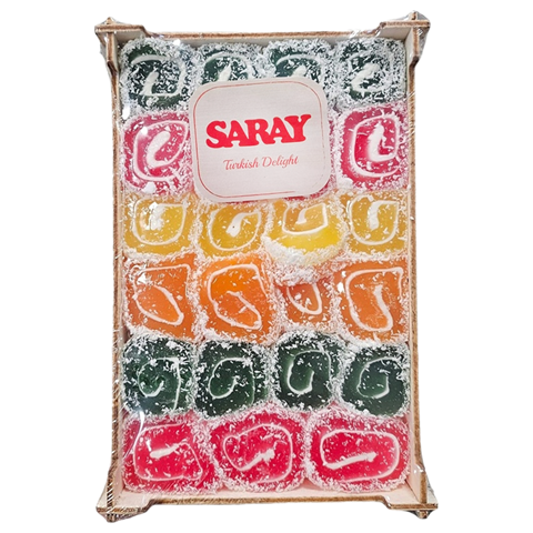 SARAY - Turkish Delight - Mixed Karisik Lokum 400g