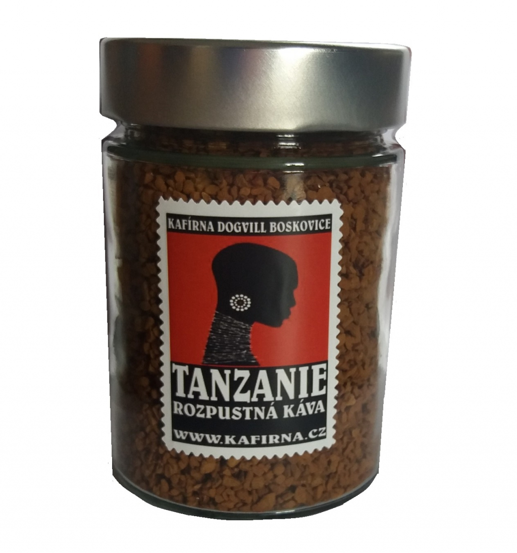 TANZANIE Gold rozpustná káva 80g