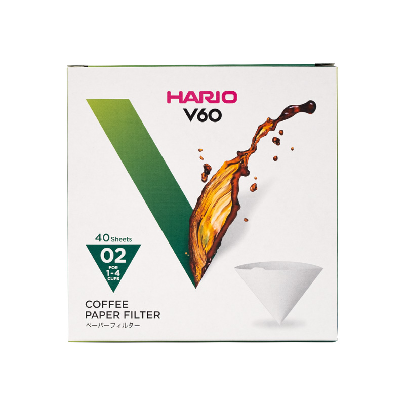 Hario papírové filtry V60-02 (40 ks)