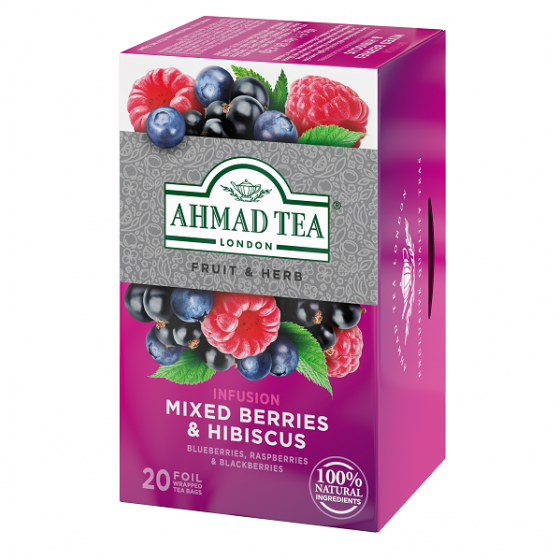 Ahmad - Mixed Berries & Hibiscus 40g (20 sáčků)