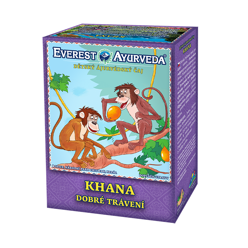 Everest Ayurveda - KHANA - Dětský čaj pro dobré trávení 100g