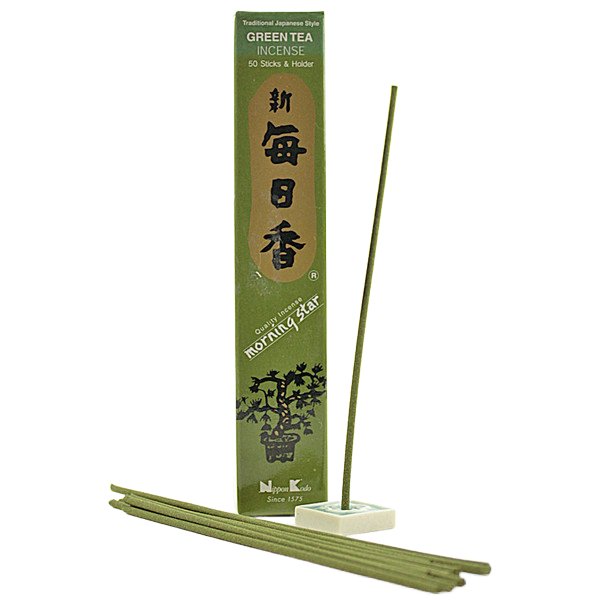 Japonské vonné tyčinky Nippon Green Tea 50 ks