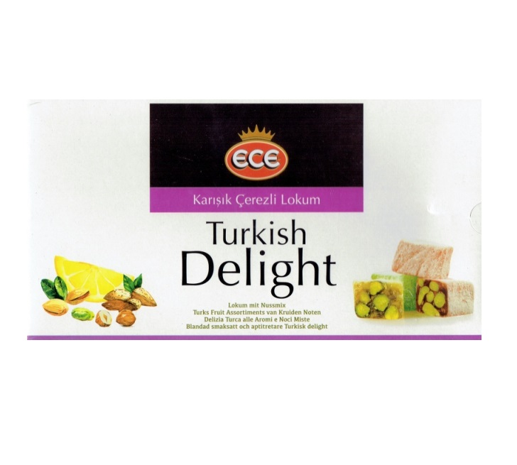 Turkish Delight - ECE - Karisik Cerezli Lokum 400 g